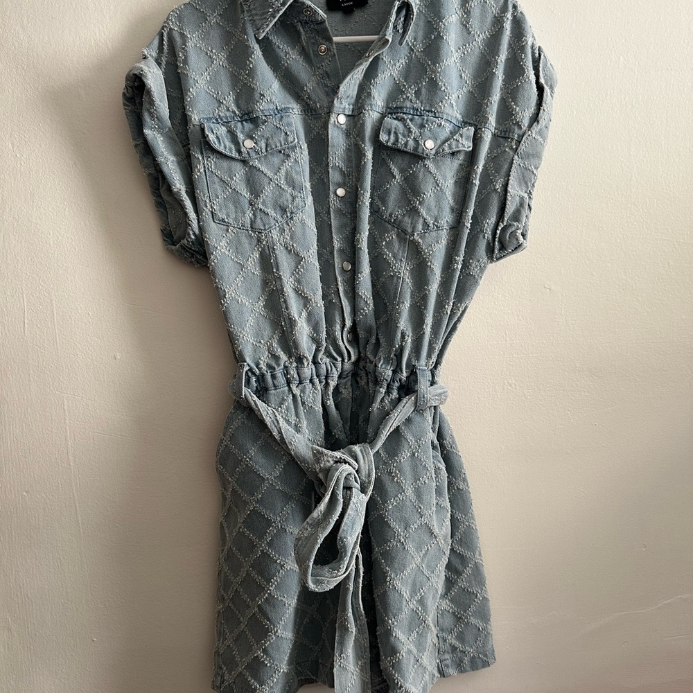 Vici Blue Jean Romper